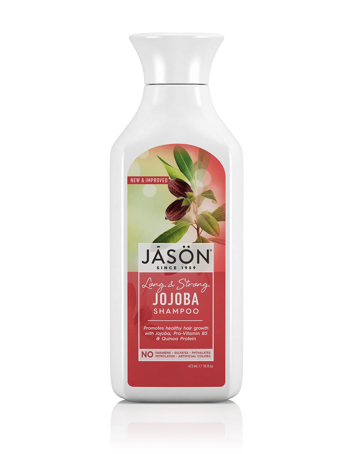 Σαμπουάν με βιολογική Jojoba   Καστορέλαιο 473 ml - JASON