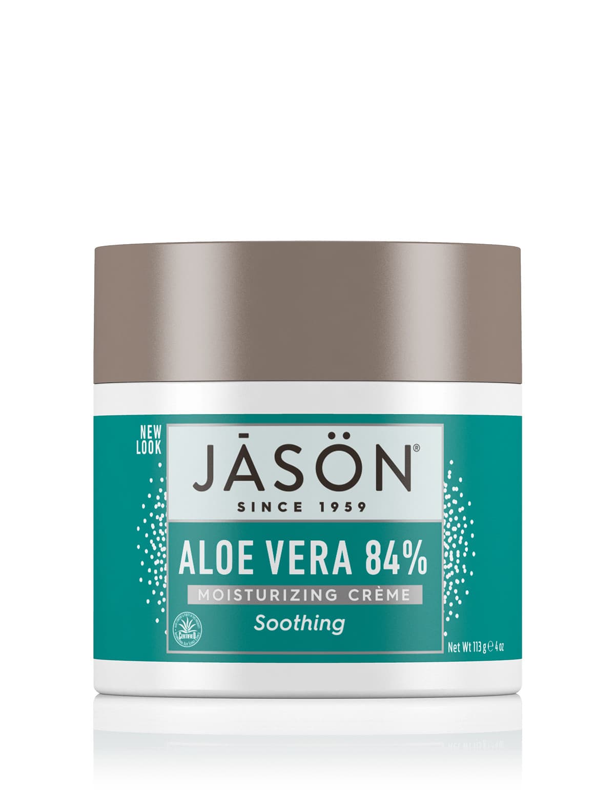 Κρέμα προσώπου με βιολογική Αλόη Βέρα 84% 120 ml - JASON - Image 1