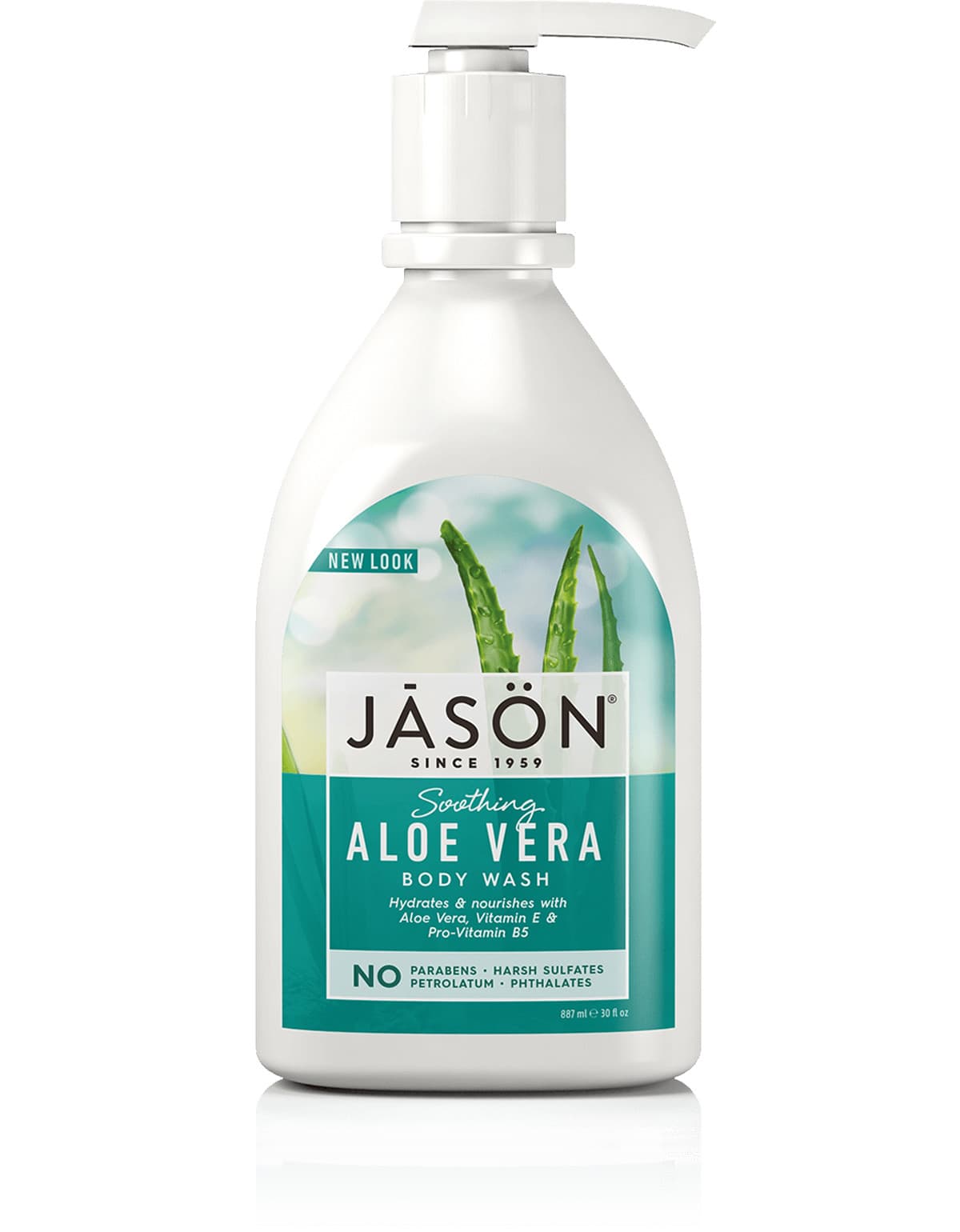 Αφρόλουτρο με Aloe Vera 887 ml - JASON