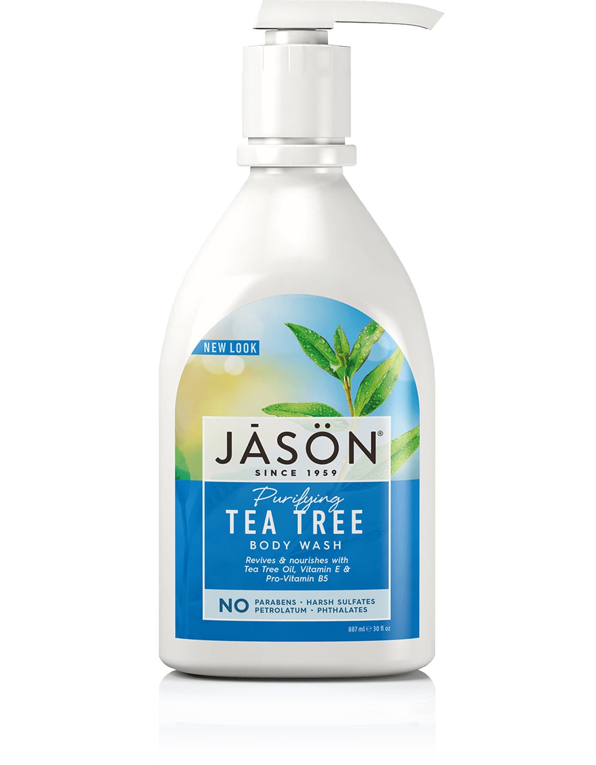 Αφρόλουτρο με Τεϊόδενδρο 887 ml - JASON