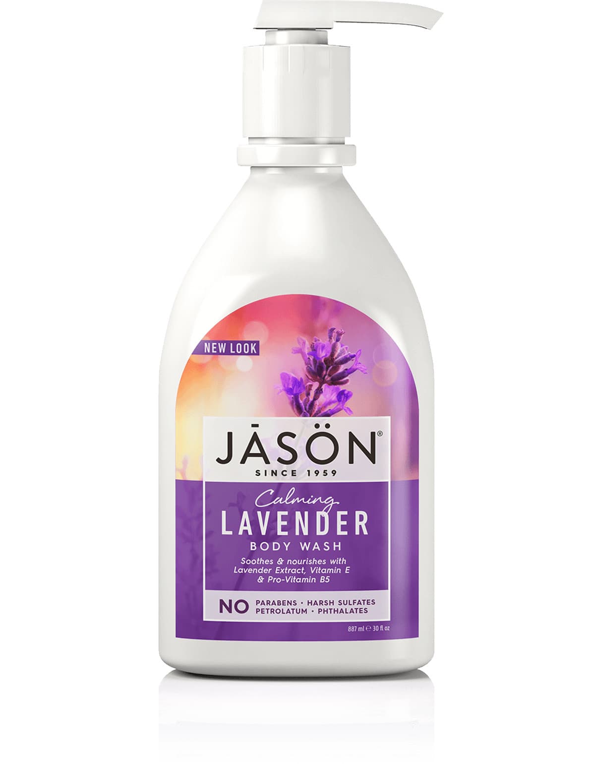 Αφρόλουτρο με λεβάντα 887 ml - JASON