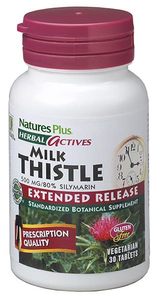 MILK THISTLE 500 mg 30 Tabs - Natures Plus