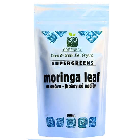 Φύλλο Moringa σε σκόνη (100γρ) - Green Bay