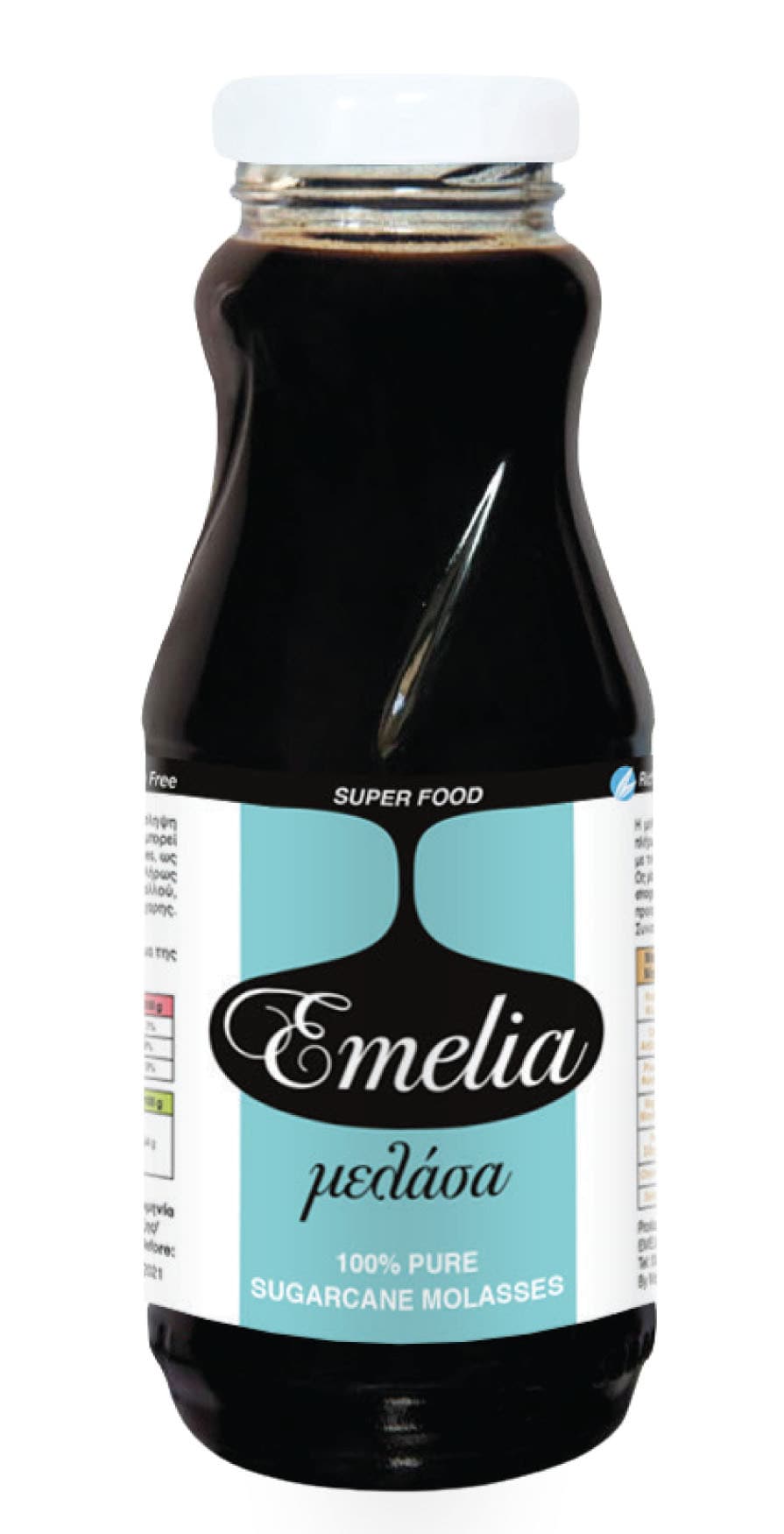 Μελάσα Καθαρή 100%  350gr - EMELIA