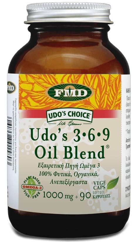 Udo’s Oil 3∙6∙9  90 softgel caps - FLORA