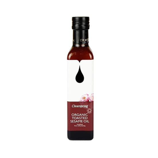 Σησαμέλαιο Ψημένο 250ml - Clearspring