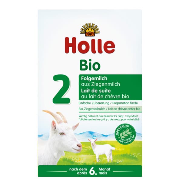 Βρεφικό Κατσικίσιο Γάλα 6 - 10 Μηνών ΝΟ 2 ΒΙΟ 400gr - HOLLE