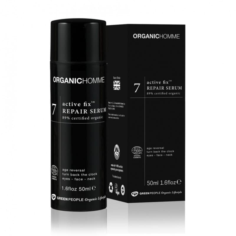 7 Ενεργός Ορός Επανόρθωσης  Organic Homme 7 Active Fix Repair Serum 50ml - Green People