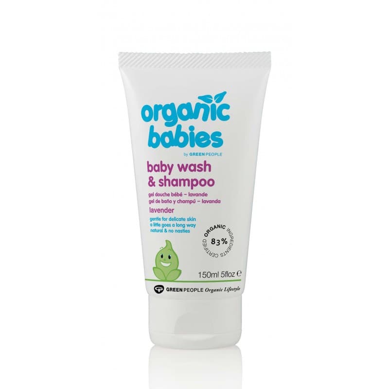 Βρεφικό Αφροντούς & Σαμπουάν Λεβάντα   Organic Baby Wash   Shampoo Lavender 150ml - Green People