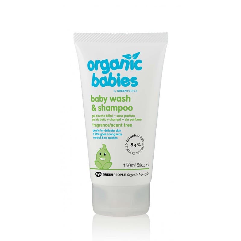 Βρεφικό Αφροντούς Χωρίς Άρωμα  Organic Baby Wash   Shampoo - Scent Free 150ml - Green People