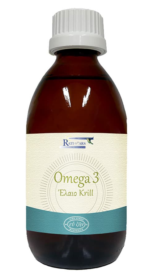 Omega 3 με ποσοστό DPA, DHA, EPA άνω 32% 250ml - RATIOARS