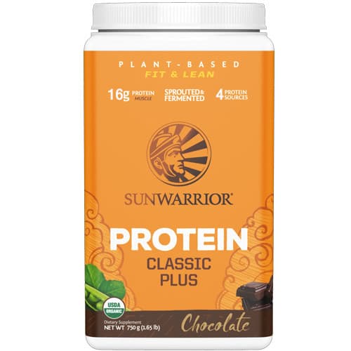 Πρωτεΐνη 'Classic PLUS' Σοκολάτα (750γρ) - SUNWARRIOR