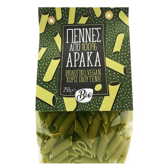 Πέννες Χωρίς Γλουτένη από Αρακά (250γρ) - Green Bay