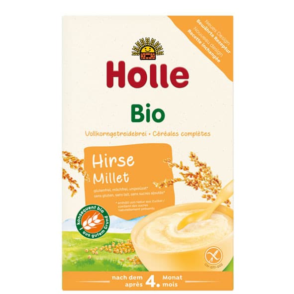 Παιδική Κρέμα Κεχρί από 4 Μηνών ΒΙΟ 250gr - HOLLE