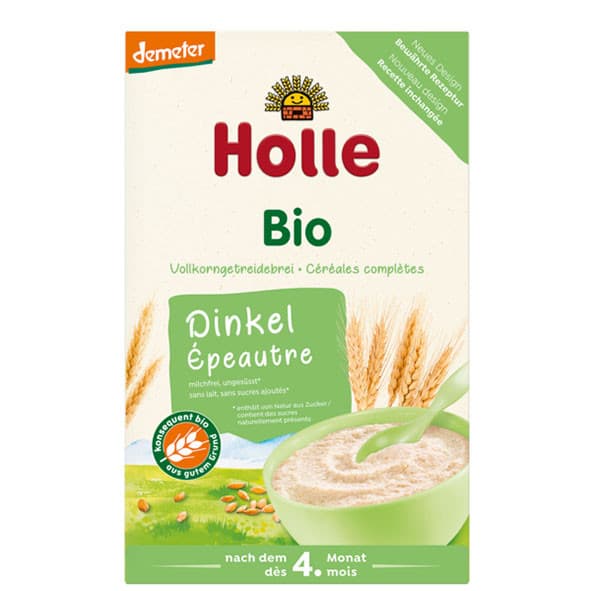 Παιδική Κρέμα Ντίνκελ από 4 Μηνών ΒΙΟ  250gr - HOLLE