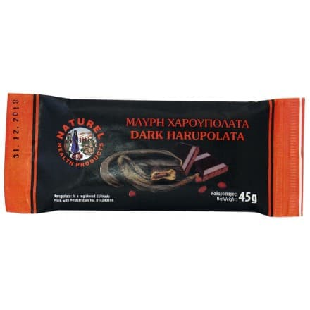 Xαρουπολάτα μαύρη μίνι 45gr - Naturel