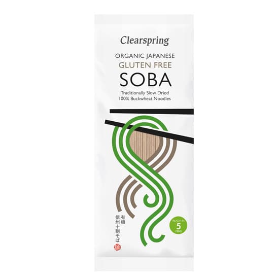 Noodles Soba από 100% Φαγόπυρο (200γρ) - Clearspring