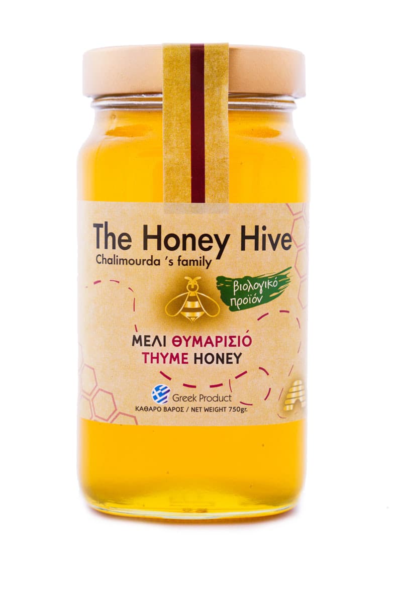 Βιολογικό Μέλι Θυμάρι με Αγριολούλουδα 700gr - The Honey Hive
