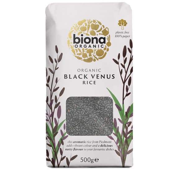 Μαύρο Ρύζι Ολικής Black Venus (500γρ) - Biona