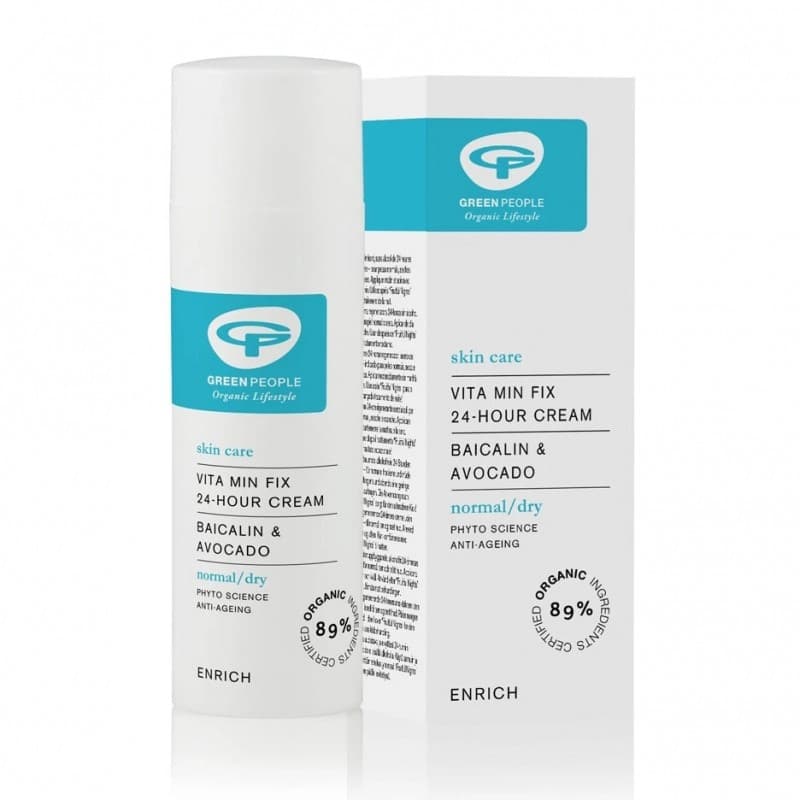 24ωρη Κρέμα Προσώπου Vita Min Fix 50ml - Green People - Image 1