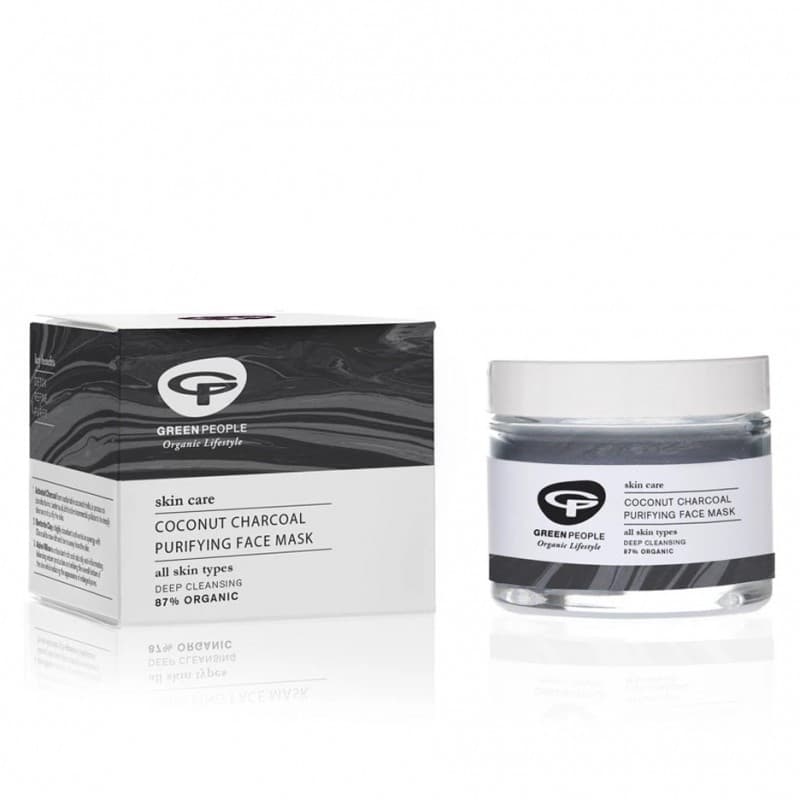 Μάσκα Καθαρισμού με Καρύδα   Άνθρακα  Coconut Charcoal Purifying Face Mask 50ml - Green People