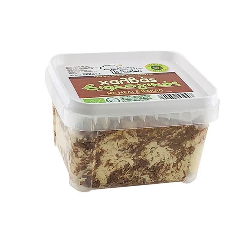 Χαλβάς Μέλι & Κακάο 500gr - Το Περιβόλι