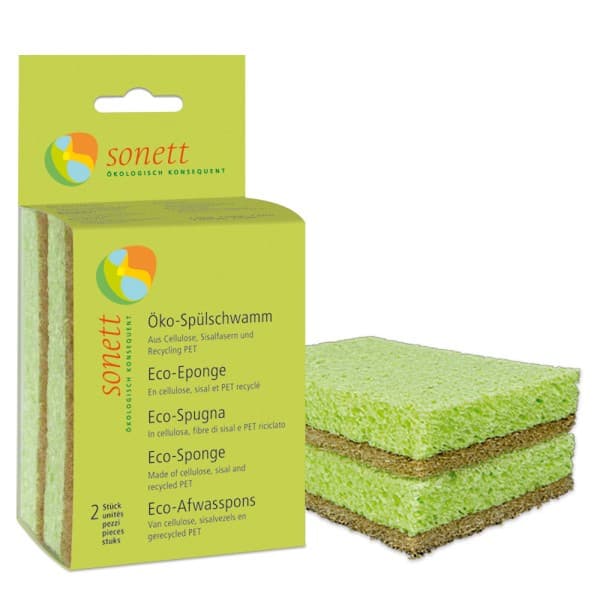 Σφουγγαράκι Πιάτων Eco (2τμχ) - Sonett - Image 1