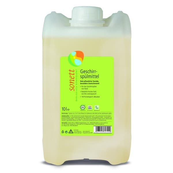Υγρό Πιάτων Λεμονί 10Lt - Sonett - Image 1