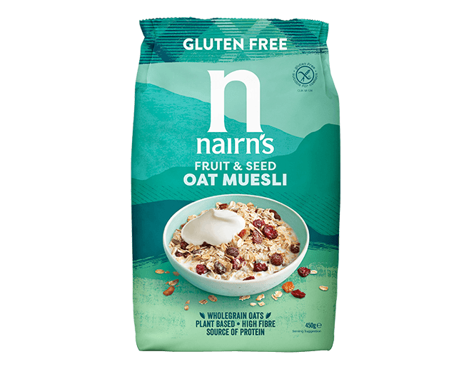 Μούσλι Βρώμης Χωρίς Γλουτένη Fruit   Seed 450 gr - Nairn's - Image 1