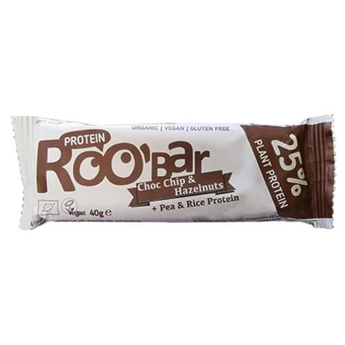 Μπάρα Πρωτεΐνης με Σοκολάτα   Φουντούκι 40 gr - Roobar - Image 1