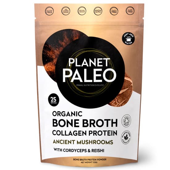 Ζωμός Οστών με Μανιτάρια (225γρ) - Planet Paleo