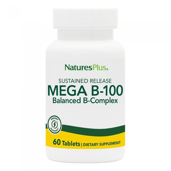 MEGA B-100 COMPLEX 60 tabs - Natures Plus