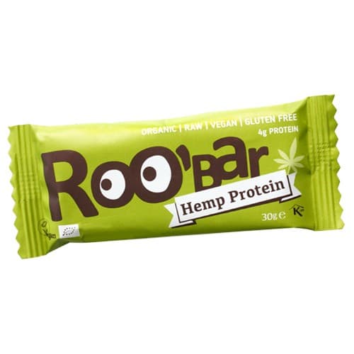 Ωμή Μπάρα με Πρωτεΐνη Κάνναβης (30γρ) - Roobar