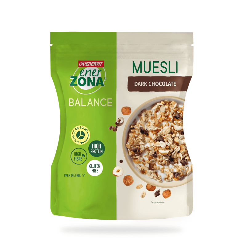Muesli dark chocolate 230gr - Enerzona
