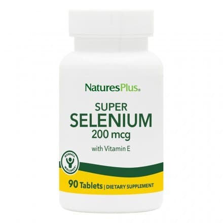 SUPER SELENIUM 200 mcg 90 Tabs - Natures Plus