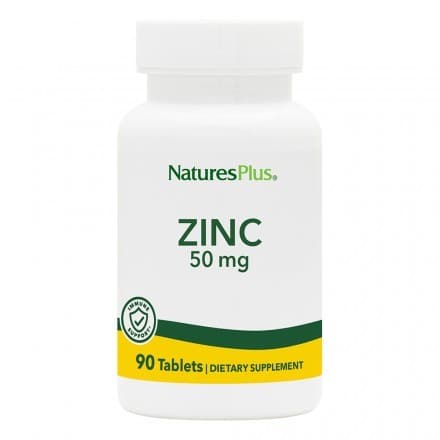 ZINC 50 mg 90 Tabs - Natures Plus
