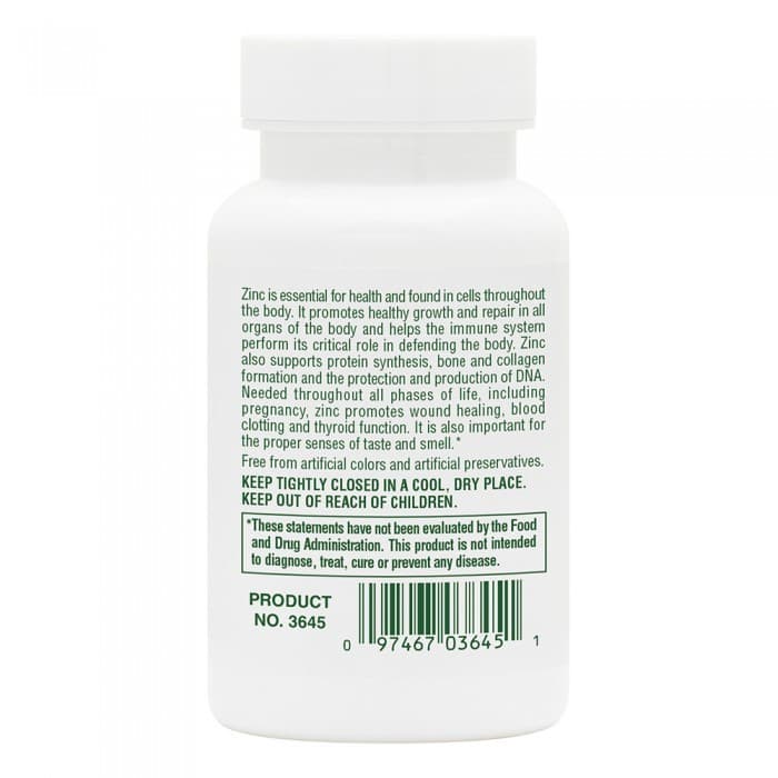 ZINC 50 mg 90 Tabs - Natures Plus - Thumbnail 3