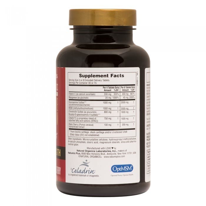 TRIPLE STRENGTH ULTRA Rx-Joint 120 Tabs - Natures Plus - Thumbnail 2