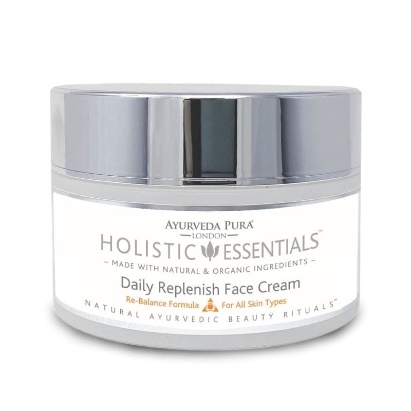 Καθημερινή Κρέμα Επανόρθωσης , Daily Replenish Face Cream: Re-Balance Formula - TRIDOSHIC (organic) | 50gr - Ayurveda Pura - Image 1