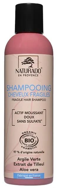 Σαμπουάν για αδύναμα μαλλιά - 0% SULFATE 200ml - Naturado