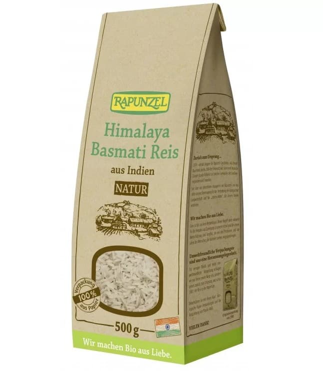 Ρύζι Basmati Καστανό Bio 500gr - Rapunzel - Image 1