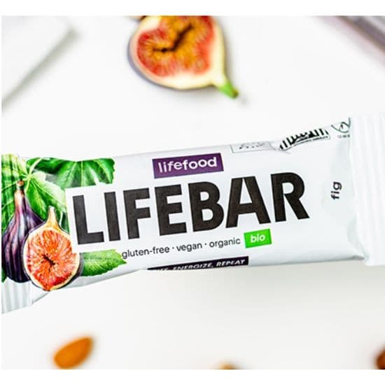 Ωμή Μπάρα Ενέργειας Σύκο (40γρ) - Lifefood - Thumbnail 2