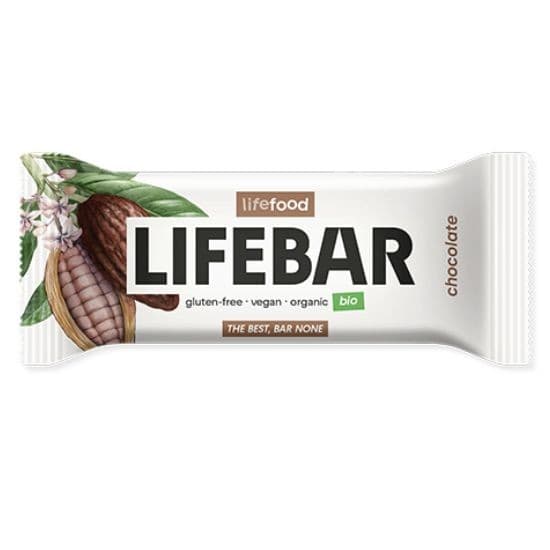 Ωμή Μπάρα Ενέργειας Σοκολάτα (40γρ) - Lifefood - Image 1