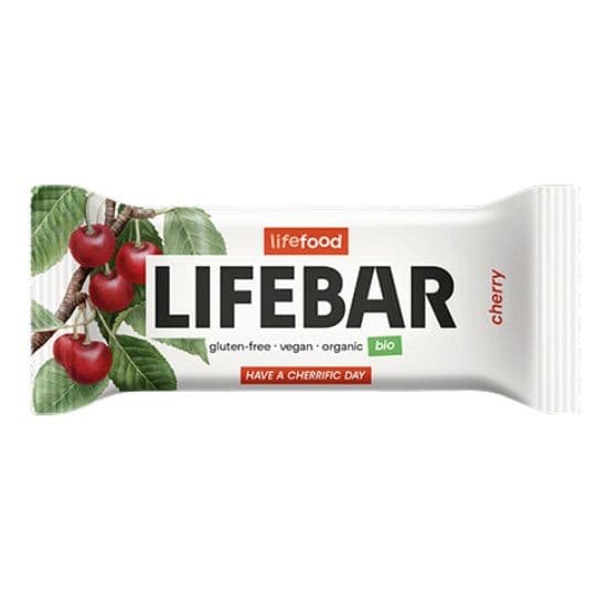 Ωμή Μπάρα Ενέργειας με Κεράσι (40g) - Lifefood