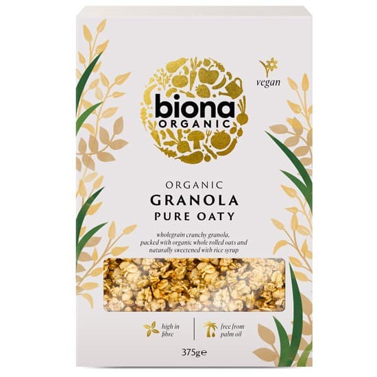 Granola βρώμης χωρίς ζάχαρη (375γρ) - Biona - Image 1