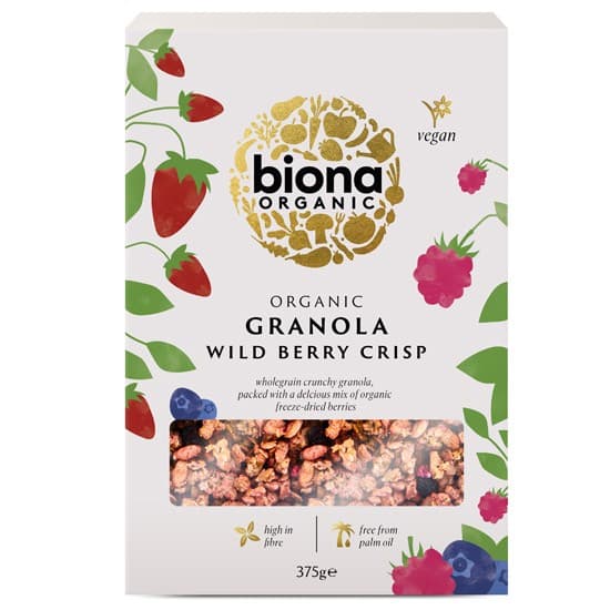Granola με Άγρια Μούρα (375γρ) - Biona