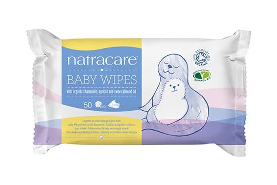 Μωρομάντιλα Baby Wipes Organic  (50ΤΕΜ) - Natracare