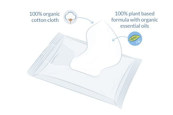 Yγρα Μαντηλάκια για την Ευαίσθητη Περιοχή Organic Intimate Wipes (12ΤΕΜ.) - Natracare - Thumbnail 2