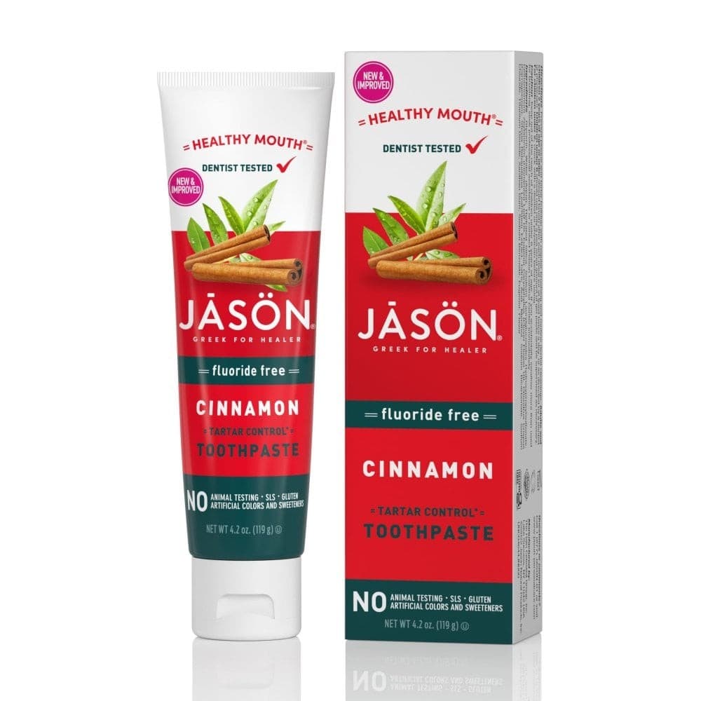 Οδοντόκρεμα Χωρίς Φθόριο 'Cinnamon' 119gr - JASON
