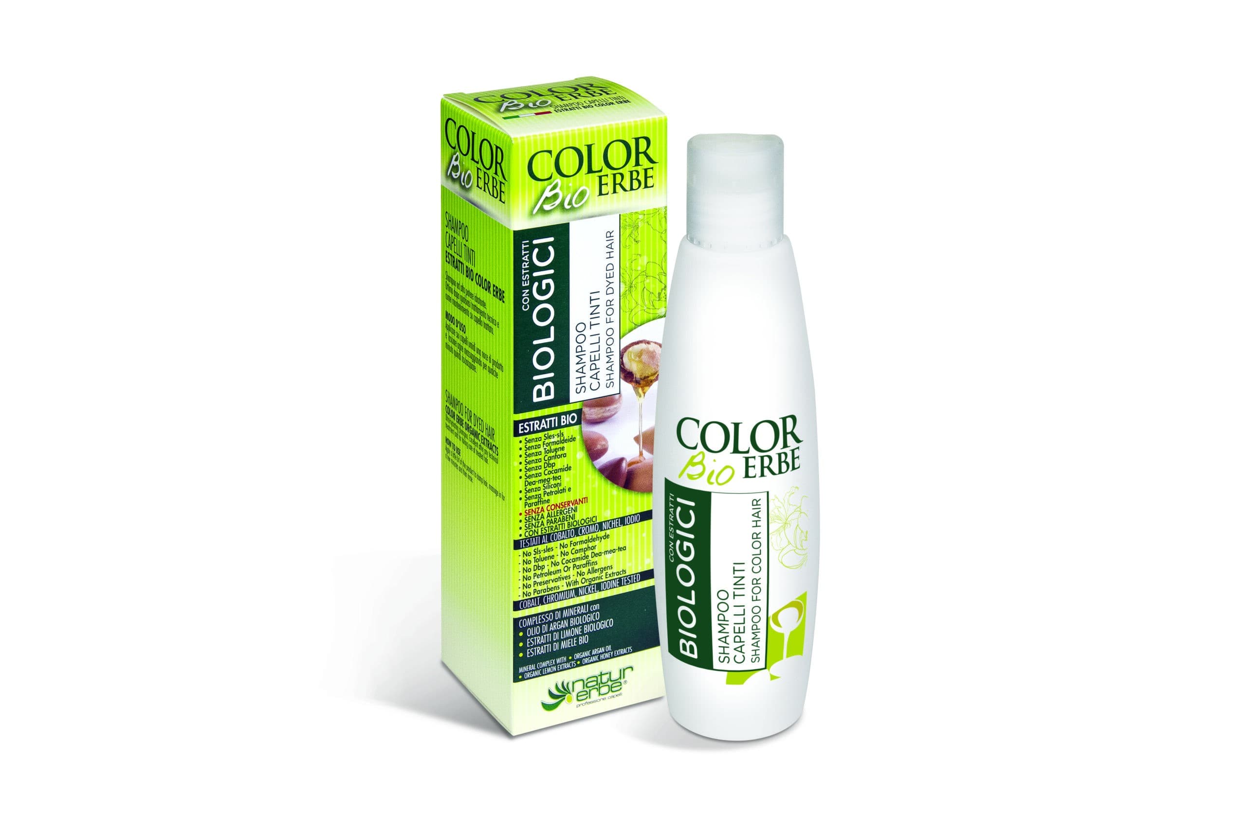 Σαμπουάν για βαμμένα μαλλιά 200ml - Color Erbe
